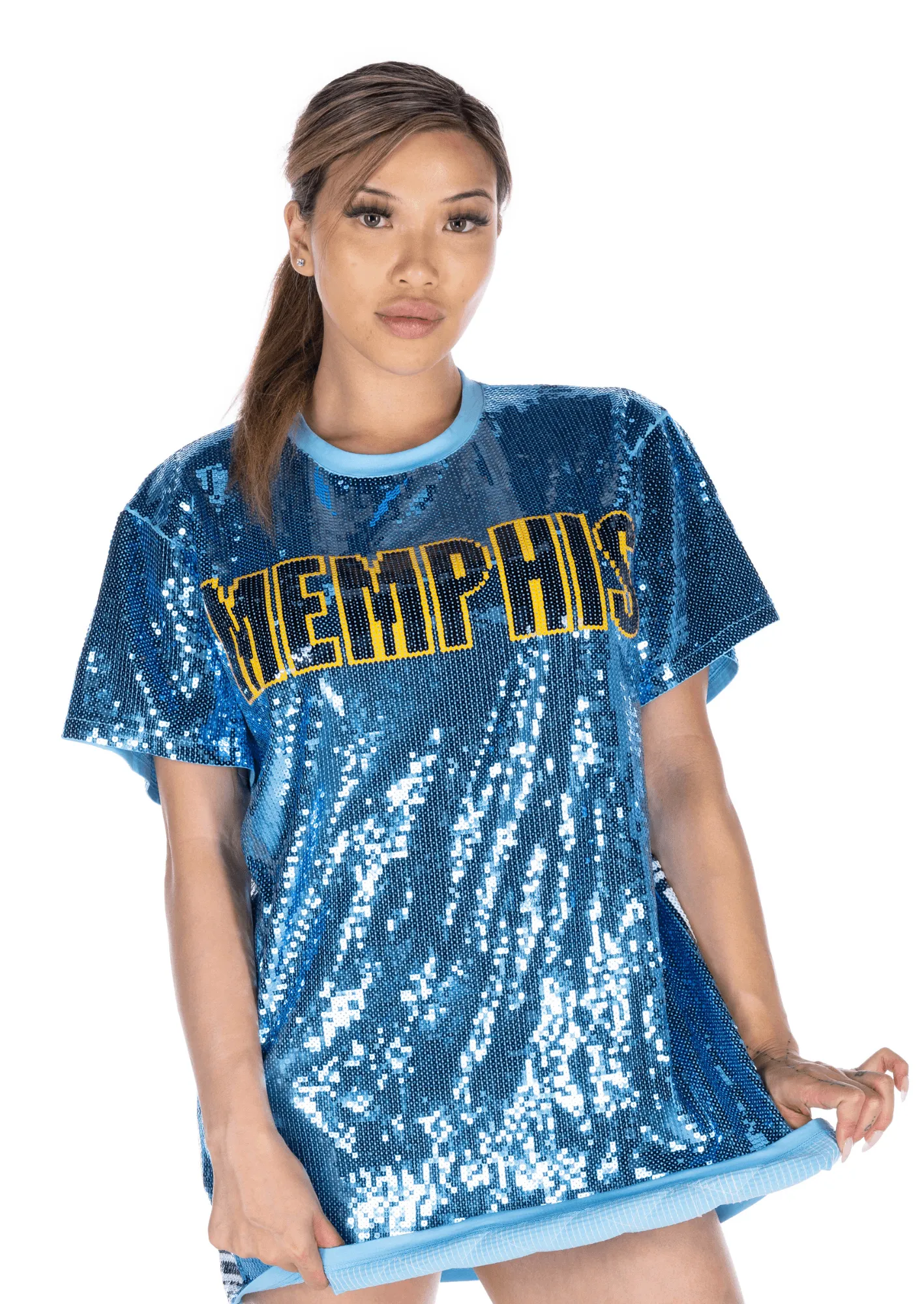 Memphis Basketball Sequin Dress