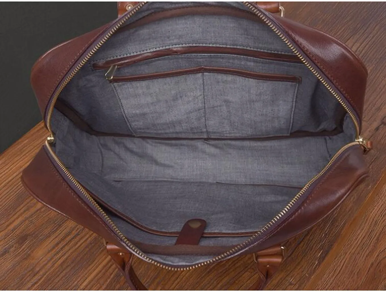 Mens Briefcases Handbags Messenger Shoulder Bags Laptop Bags Genuine Leather Luggage Carrying Cases