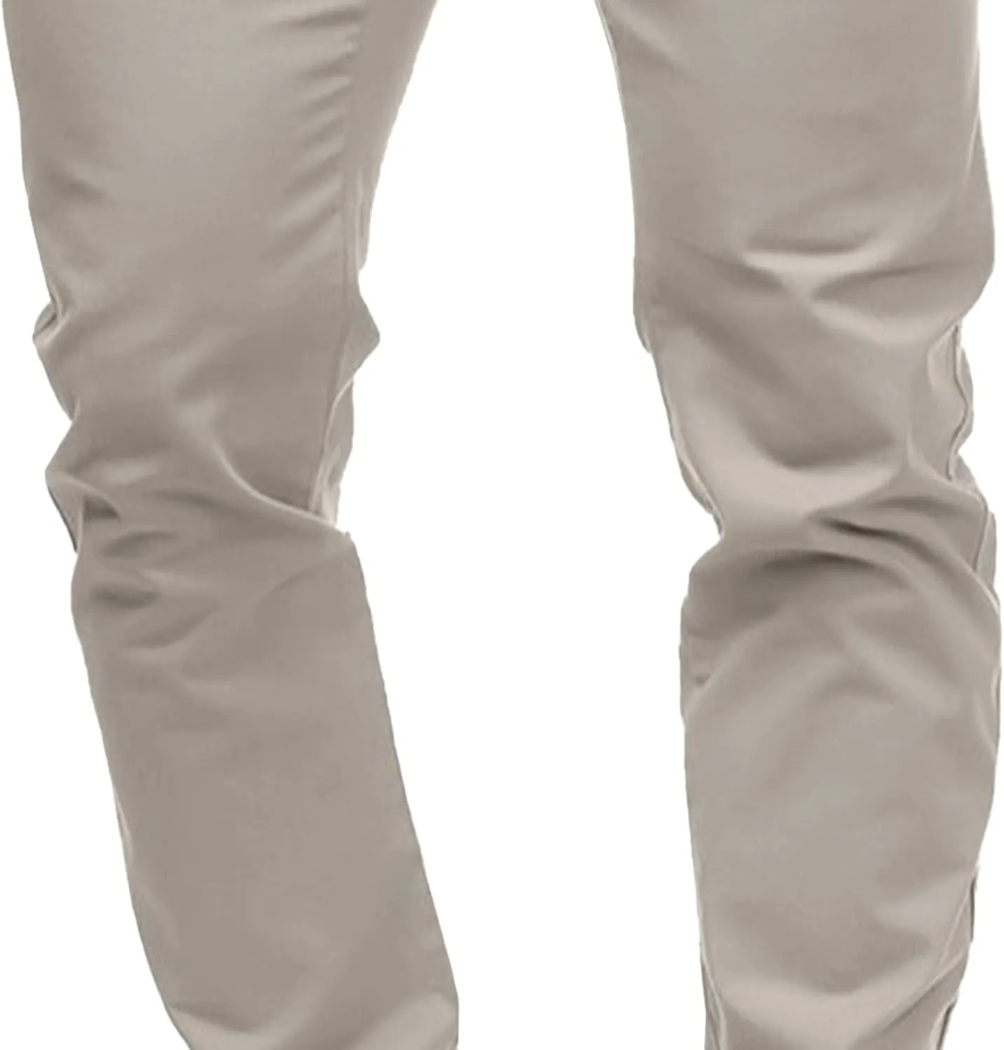 Mens Chinos Lounge Dress Pants Classic Comfort Casual Solid Trousers Straight Leg Full Length Trousers