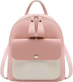 Mini Backpack Purse for Women Soft Leather Backpacks Travel Bags Cute Tote Mini Vegan Leather Backpack for Woman