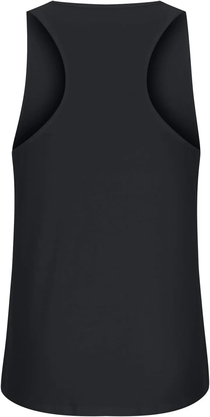 Muscularfit Tank Tops for Men Sleeveless Crewneck Shirts Summer Casual Gradient Color Pullover Athletic Gym Workout Tee Tops
