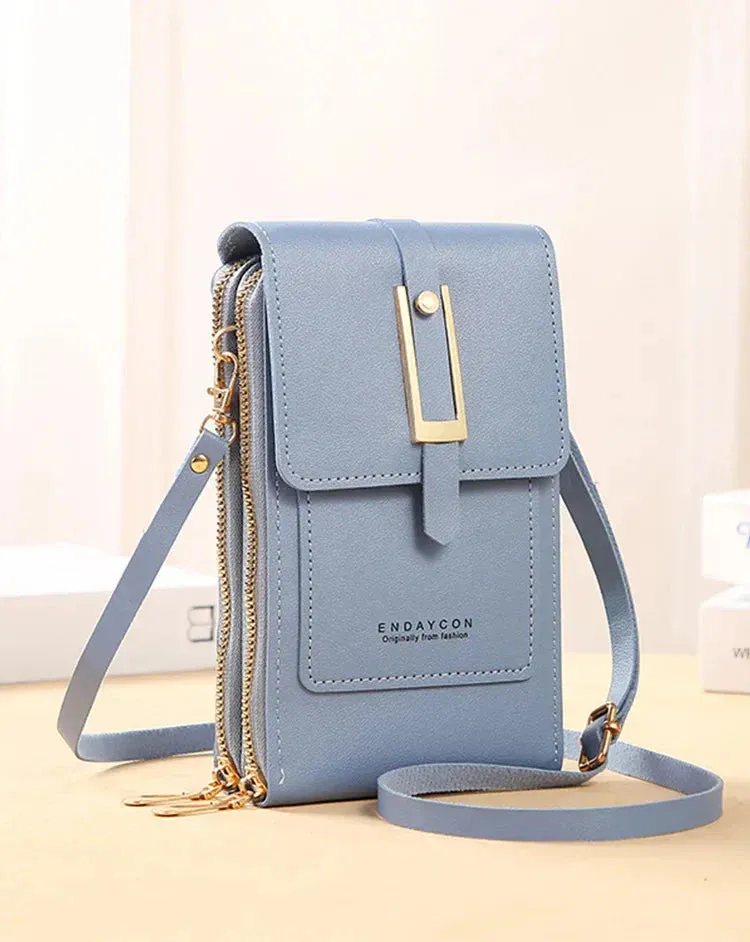 NOIRE - LEATHER CROSSBODY BAG
