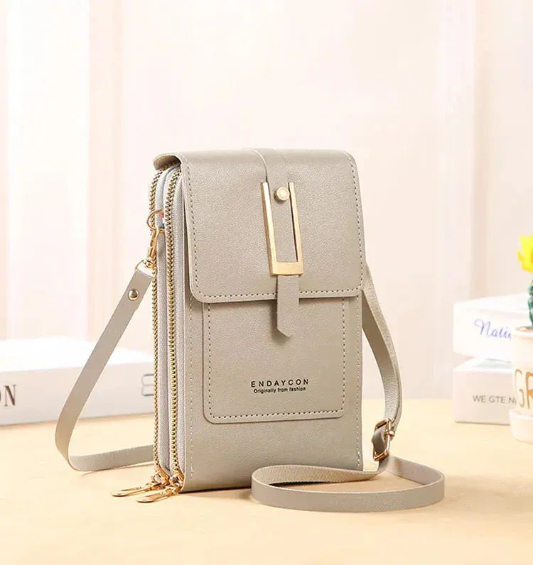 NOIRE - LEATHER CROSSBODY BAG
