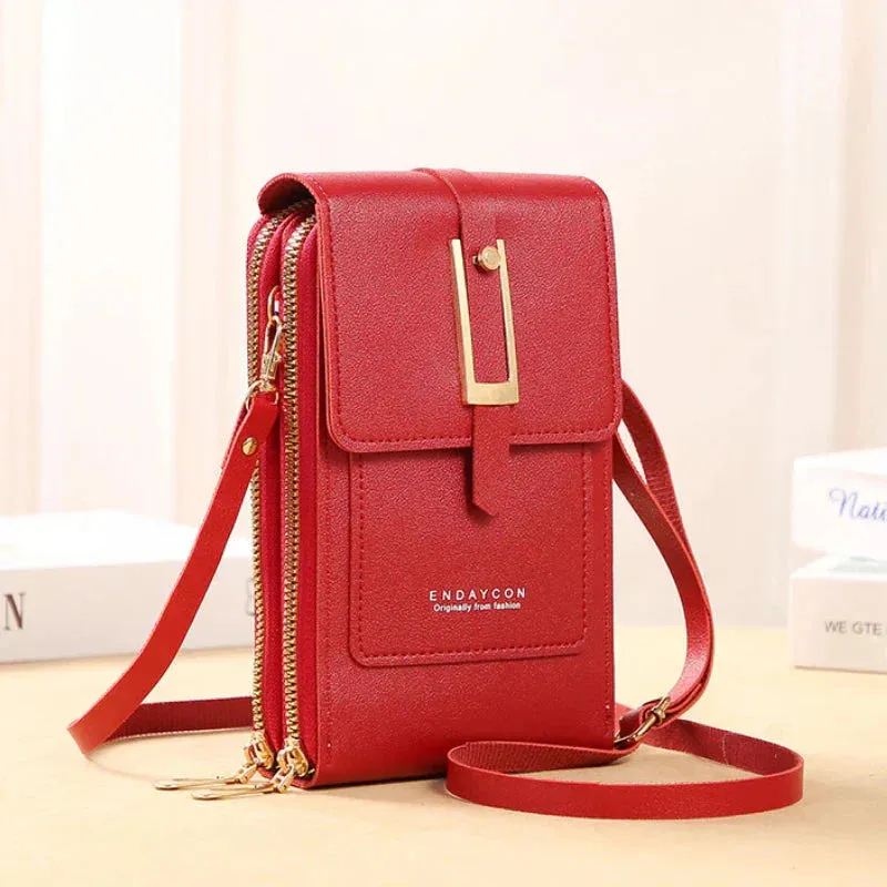 NOIRE - LEATHER CROSSBODY BAG