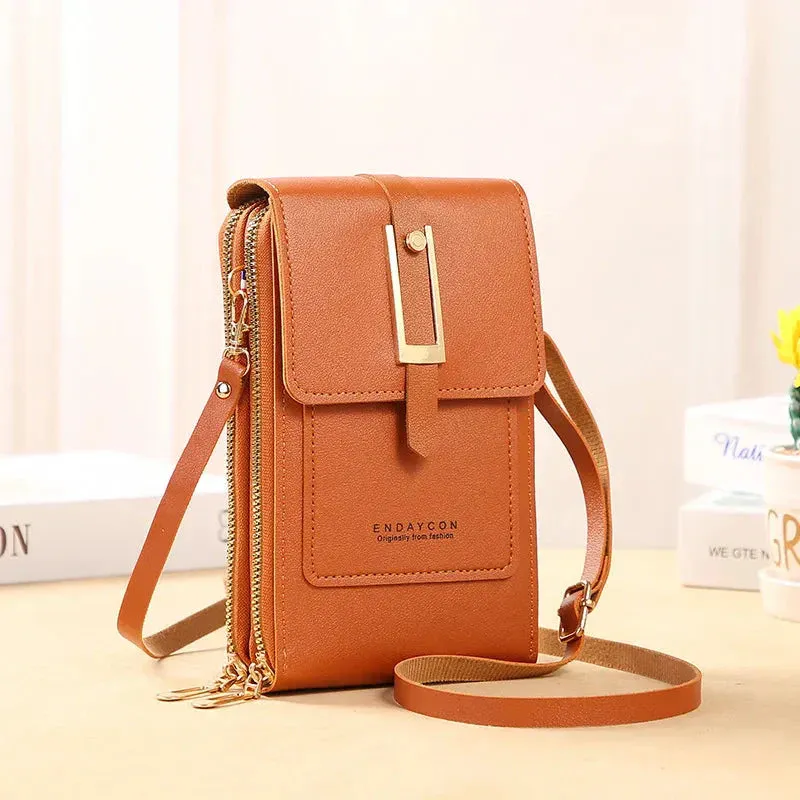 NOIRE - LEATHER CROSSBODY BAG