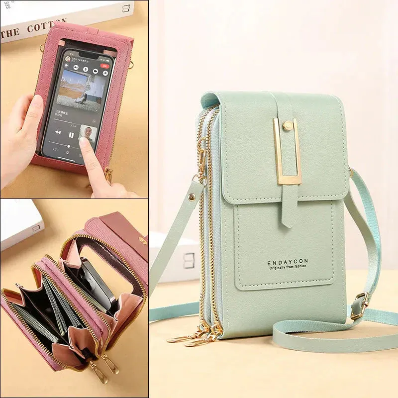 NOIRE - LEATHER CROSSBODY BAG