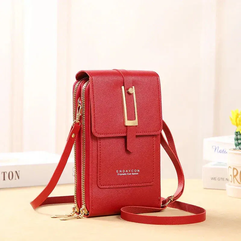 NOIRE - LEATHER CROSSBODY BAG