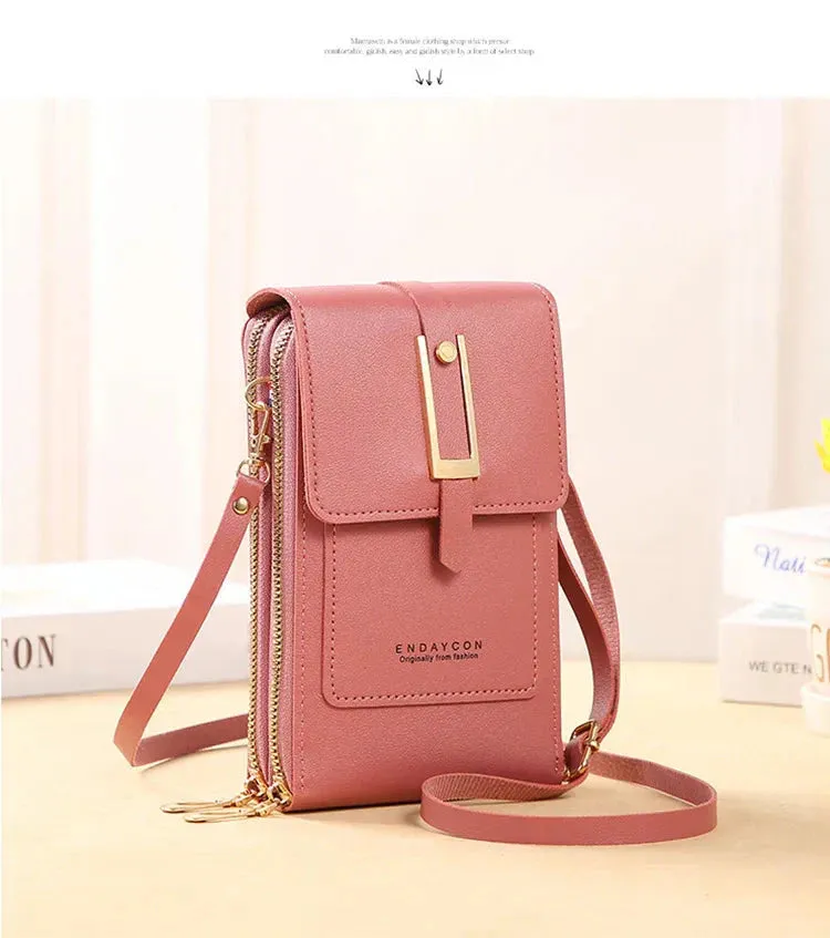 NOIRE - LEATHER CROSSBODY BAG