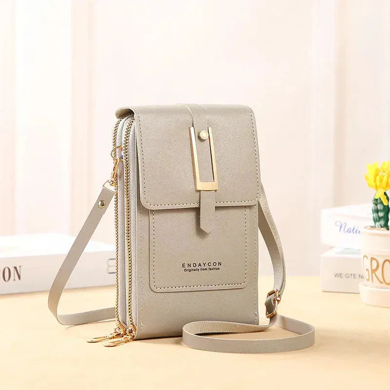 NOIRE - LEATHER CROSSBODY BAG