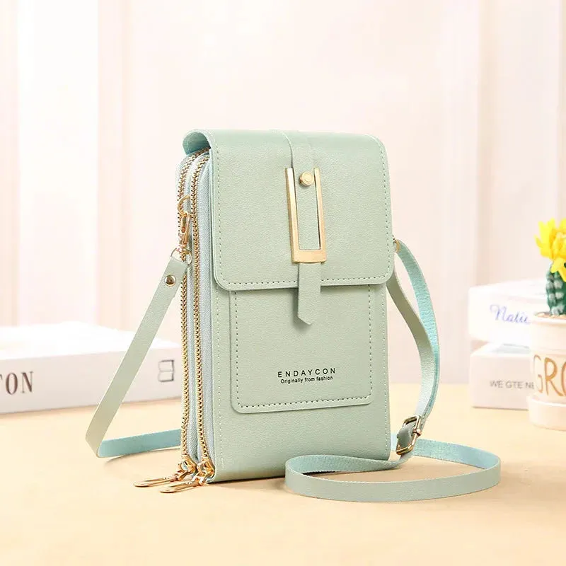 NOIRE - LEATHER CROSSBODY BAG