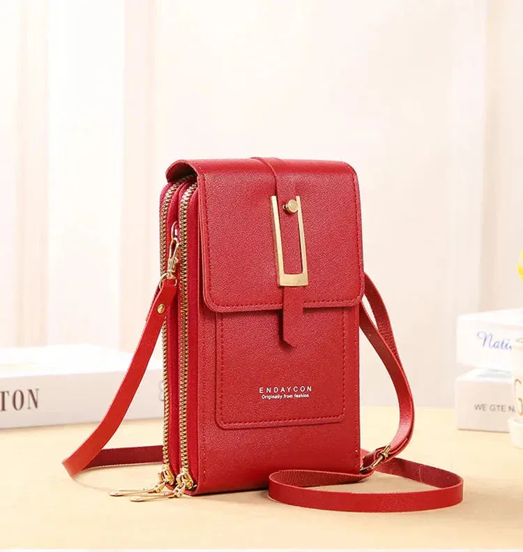 NOIRE - LEATHER CROSSBODY BAG