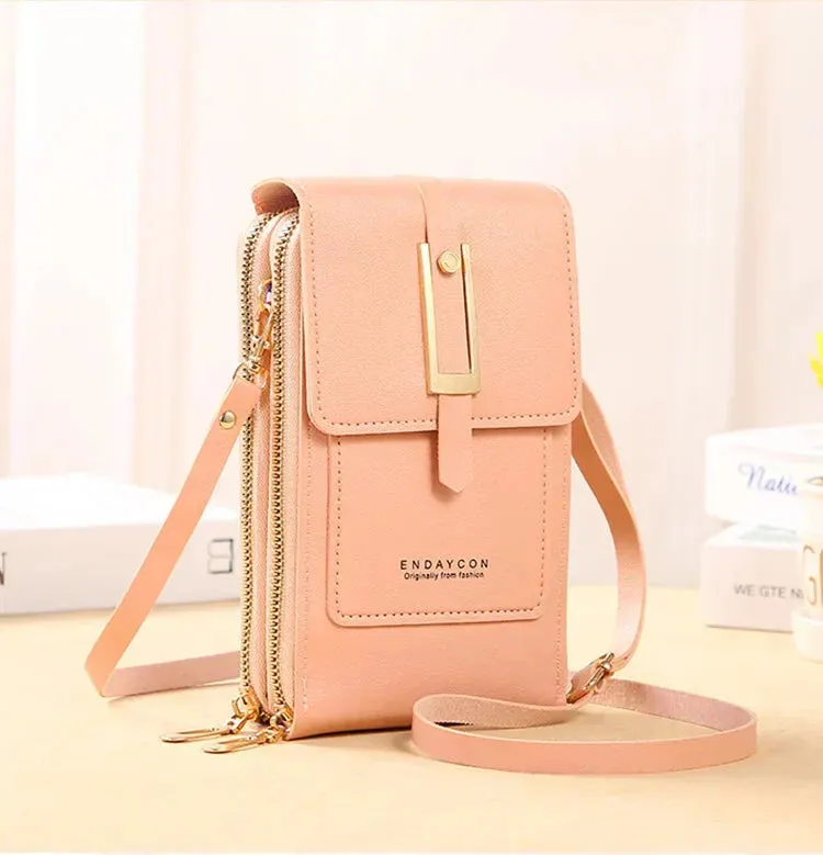 NOIRE - LEATHER CROSSBODY BAG