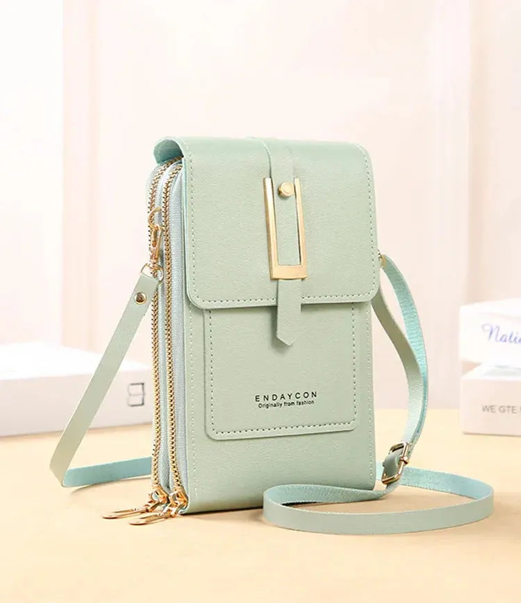 NOIRE - LEATHER CROSSBODY BAG