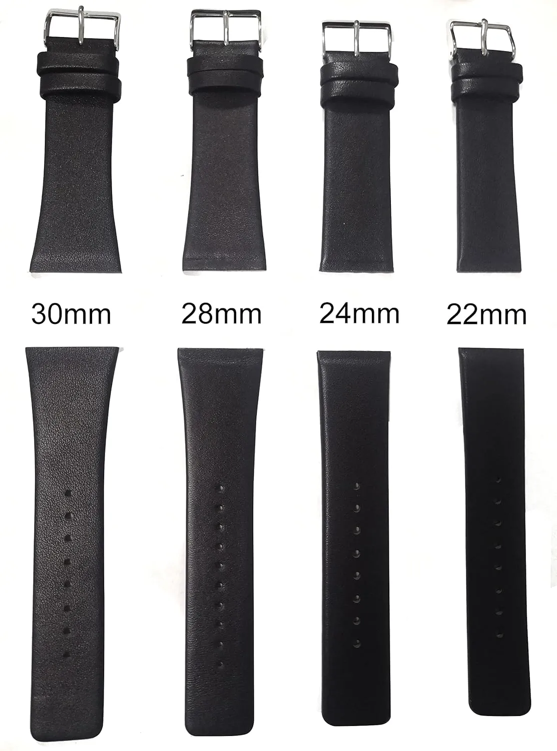 NZZXTO Replacement Leather Watch Band for Skagen Bering Unisex Watches with Screw