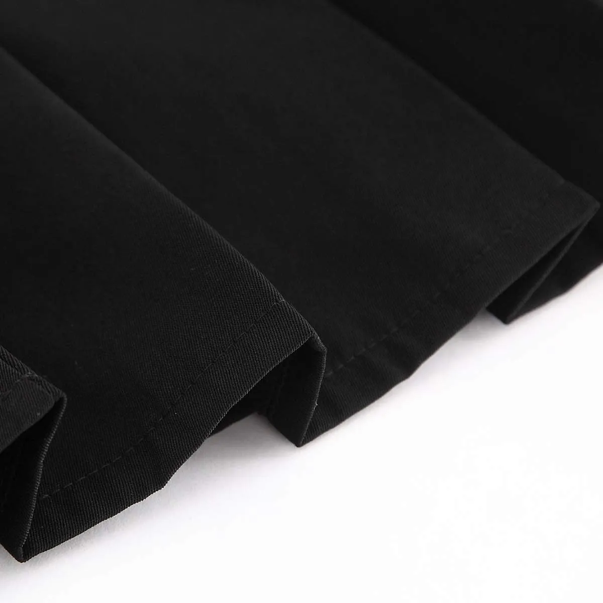 Only Faith Women/Girls JK Uniform Skirt Elastic Waist Classic Pleated Skirt