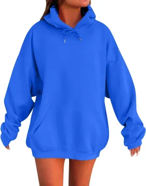 Oversized Hoodies for Women Trendy Casual Comfy Fleece Pullover Loose Fit Plus Size Cute Sweatshirts Winter
