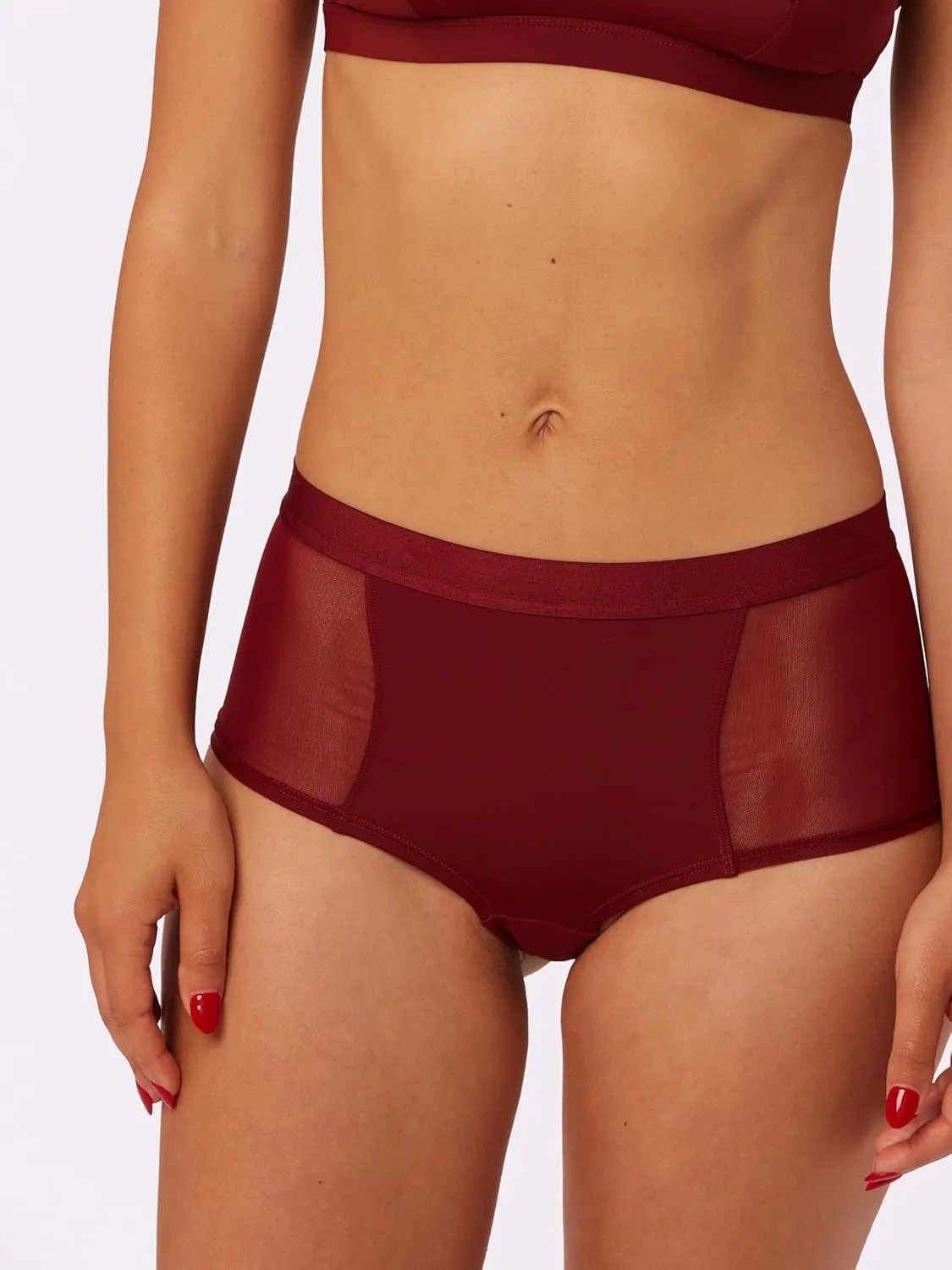 Parade Women's Re:Play Dream Fit High Rise Boyshort, Multi-pack