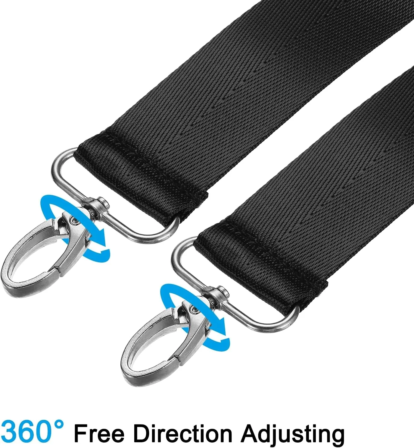 PATIKIL Shoulder Strap, Nylon Adjustable Replacement Strap with Metal Swivel Hooks for Camera Laptop Case
