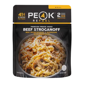 PEAK REFUEL Beef Stroganoff