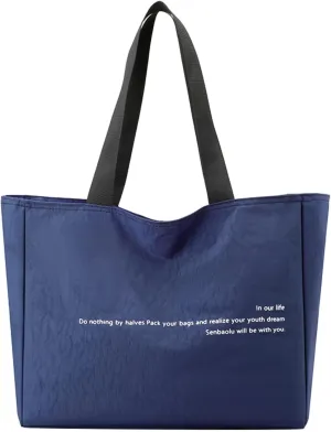 Puffer Quilted Shoulder Bag for Women Padding Shoulder Bag Puffy Hobo Bag Trendy Tote Bag 2025 Blue
