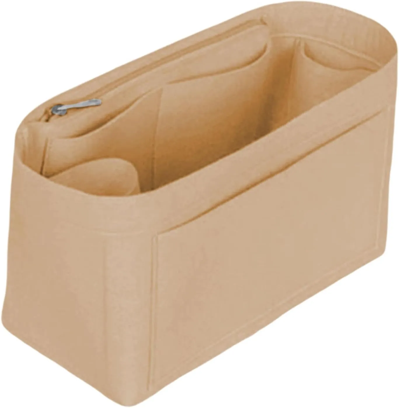 Purse Organizer Insert Cosmetic Bag Organizer Bag Liner for Bucket Bag Tote Bags
