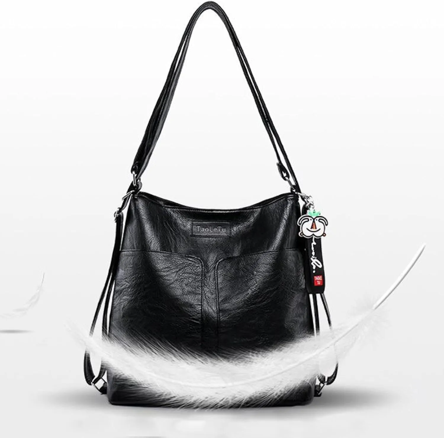 Purses for Women Soft Pu Leather Large Hobo Bags for Women Shoulder Bag Women's Faux Suede Hobo Bag