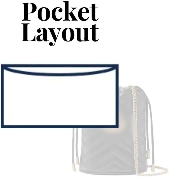 SAMORGA (6-50/ GG-Marmont-Mini-Bucket Bag Organizer for GG Marmont Mini Bucket Bag Organizer Insert Innerbag (1.2mm Leather Beige)