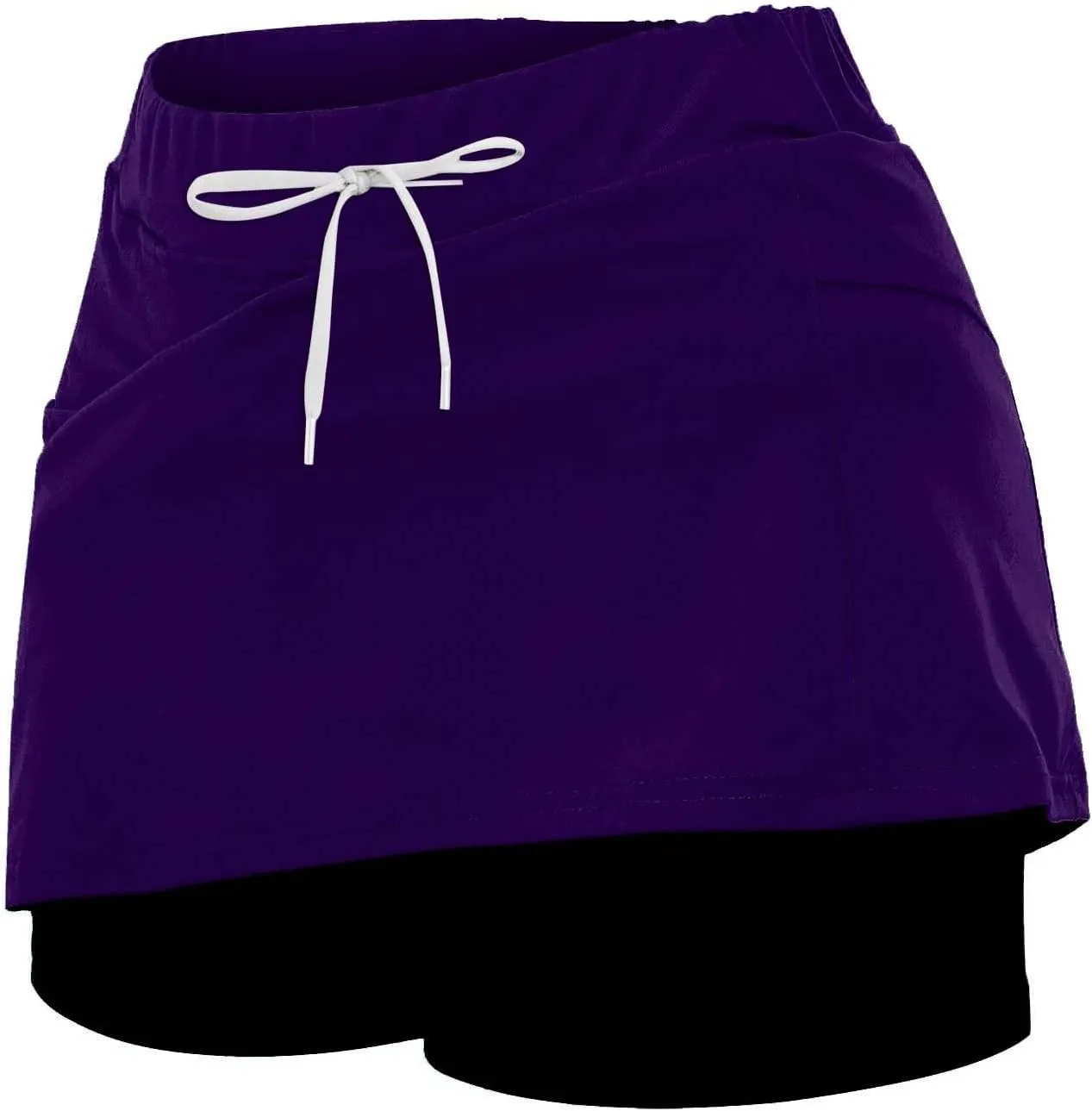 Short Skirt for Women Culottes Gradient Athletic Pants Lightweight High Waist Skinny Stretchy Joggers 2025