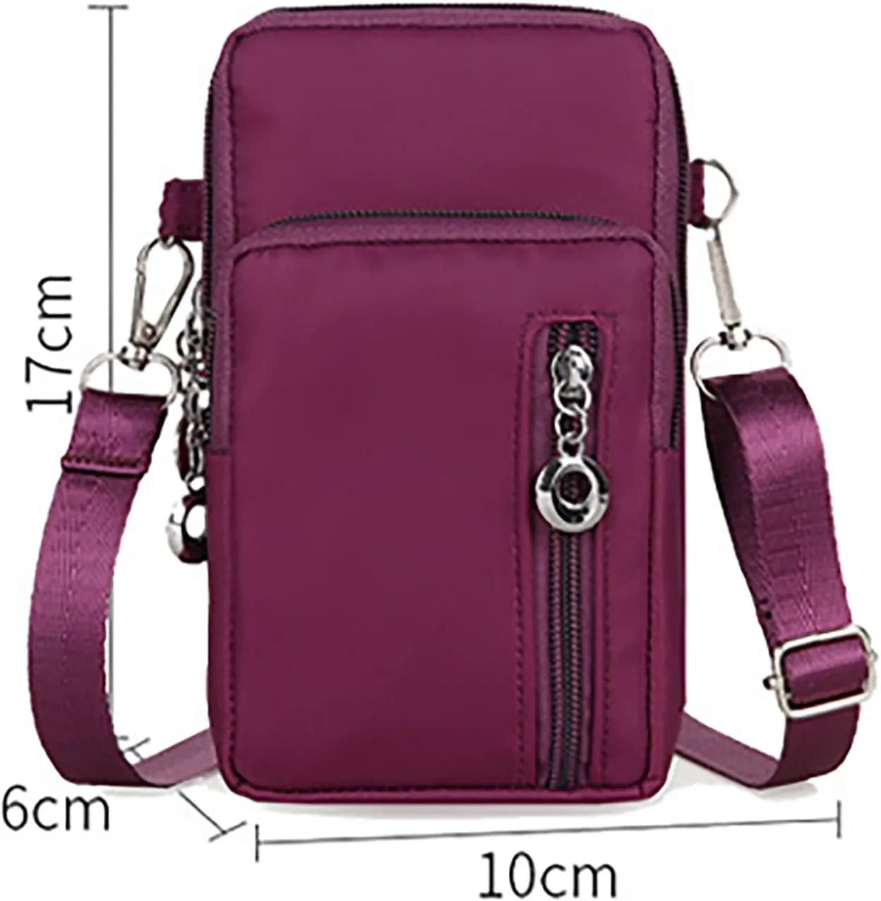Shoulder Bag for Women Women's Crossbody Bag Korean Hanging Neck Mobile Phone Wrist Wallet Mobile Phone