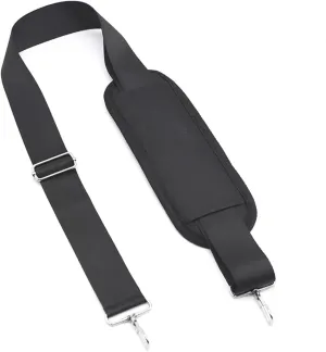 Shoulder Strap 59 Inch, Adjustable Shoulder Belt with Cushioned Shoulder PadShoulder Strap with Metal Hooks for Briefcase, Laptop Messenger Crossbody Bag, Luggage Duffel Camera