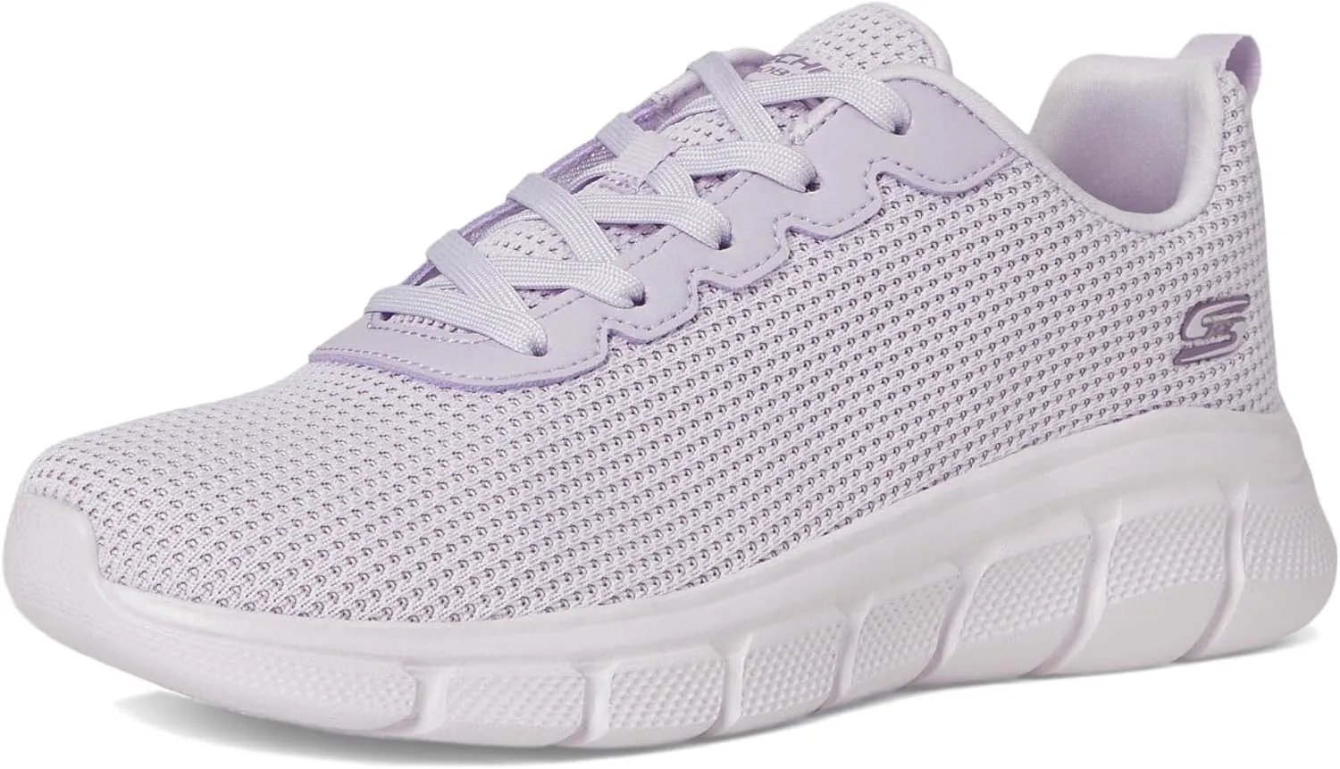 Skechers Women's Bobs Sport Sneakers ?C Visionary Essence Lace-up Knit, Vegan & Washable