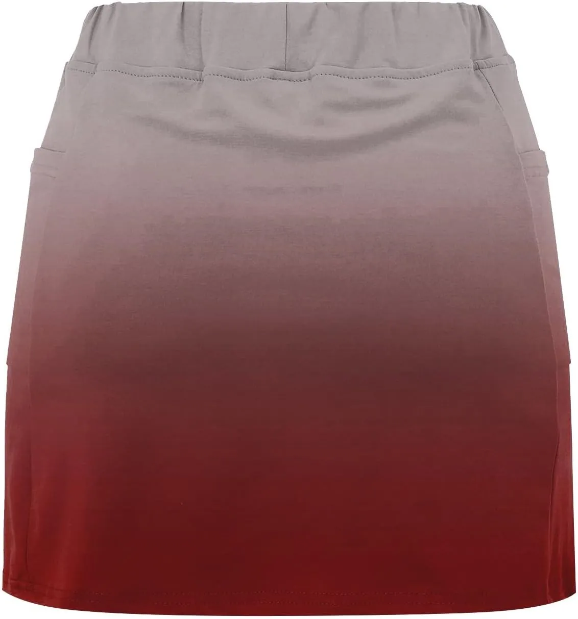 Skorts for Women 2025 Tummy Control Yoga Skorts Plus Size Culottes High Waist Athletic Skirts with Shorts