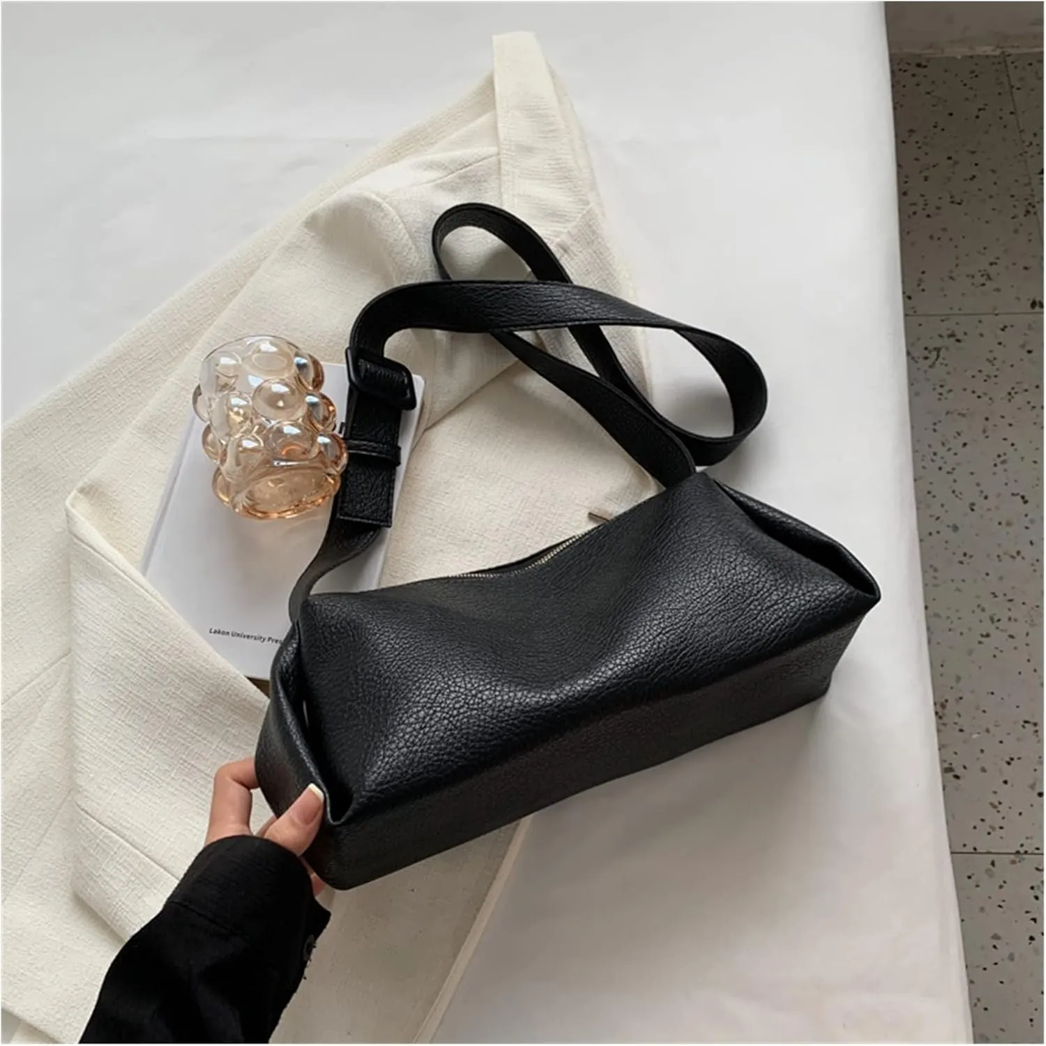 Small Bucket Crossbody Bag For Women Vintage Design Leather Handbags And Purses Womens Shoulder Bag