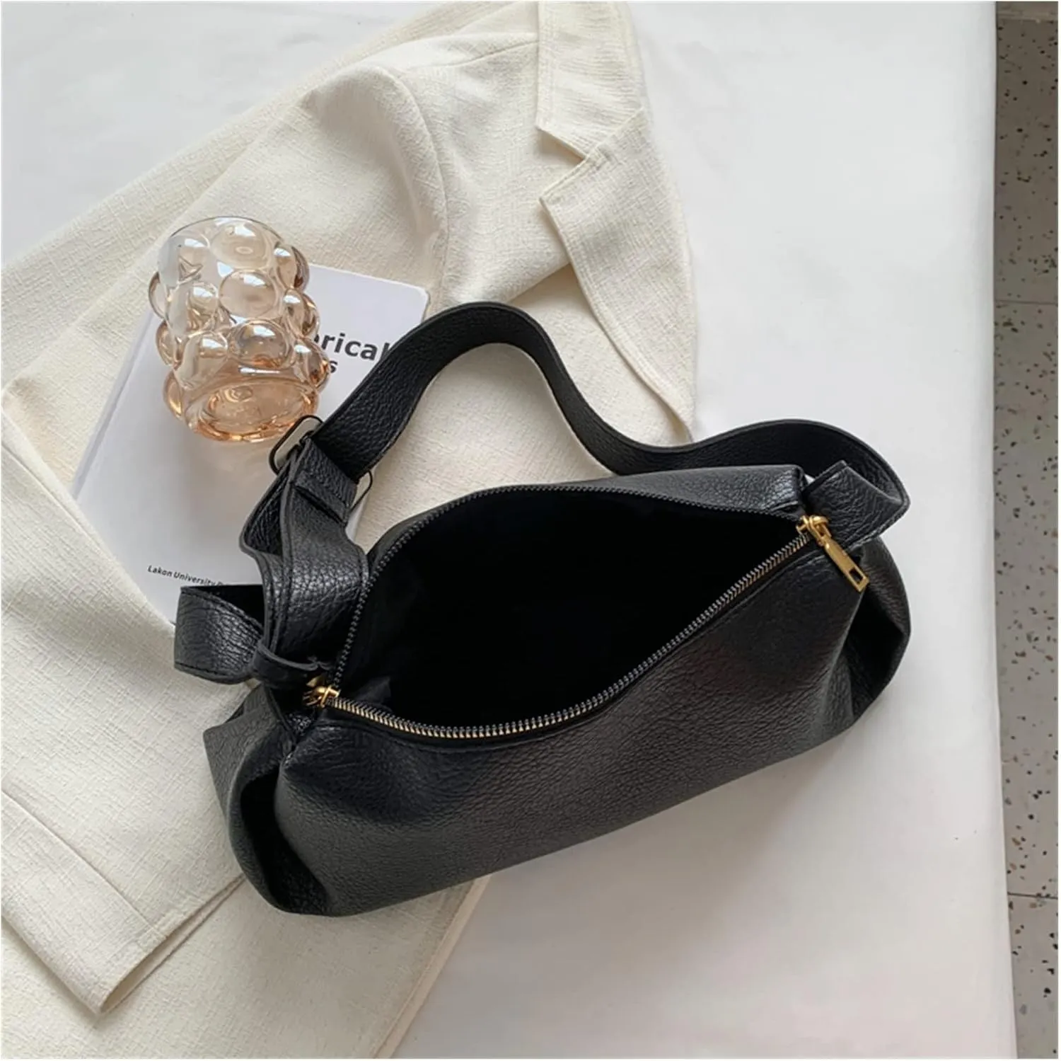 Small Bucket Crossbody Bag For Women Vintage Design Leather Handbags And Purses Womens Shoulder Bag