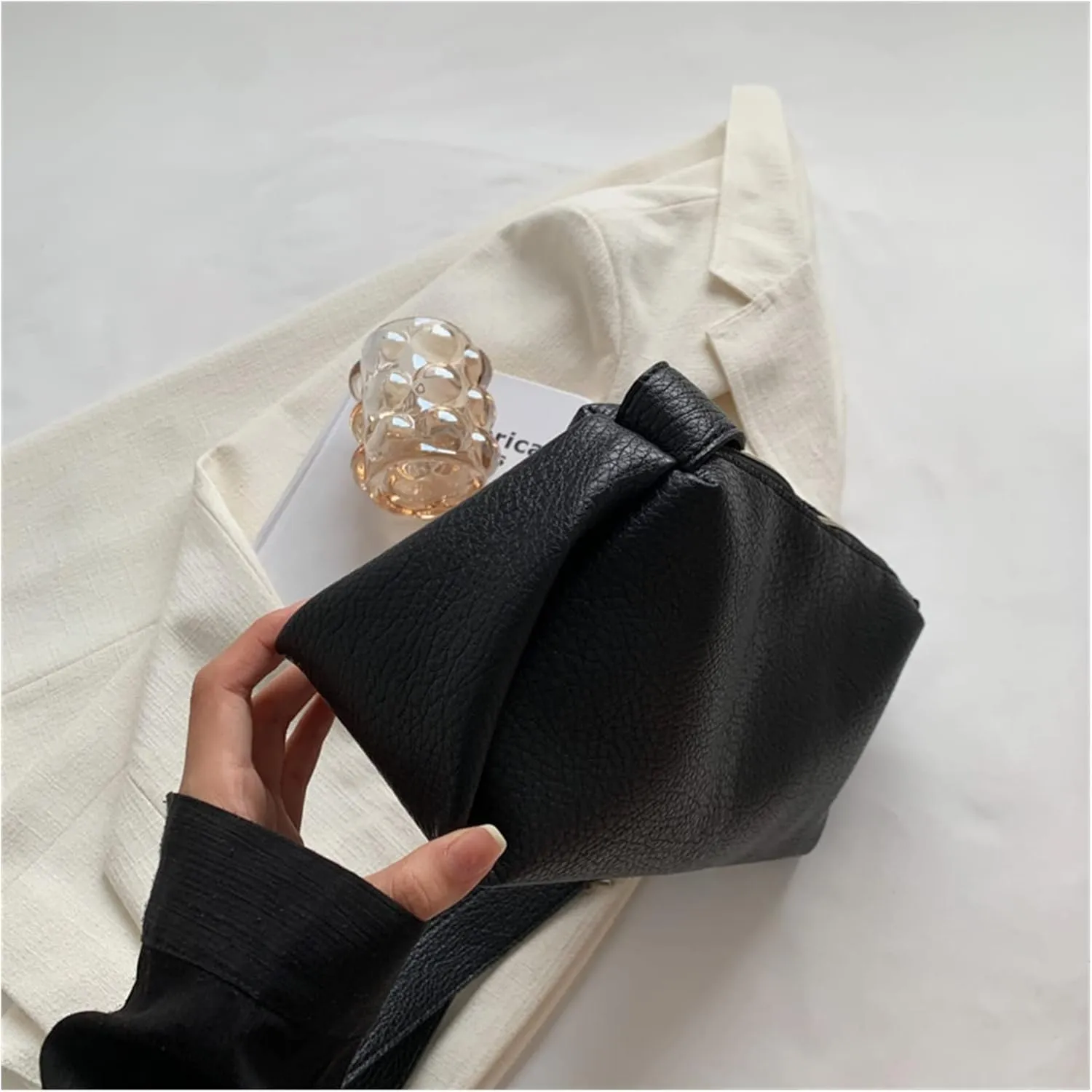 Small Bucket Crossbody Bag For Women Vintage Design Leather Handbags And Purses Womens Shoulder Bag