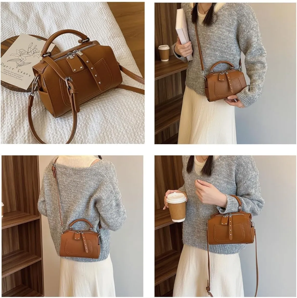 Small Crossbody Purse Leather Shoulder Bags for Women Womens Hobo Bag Leather Handbags Purses