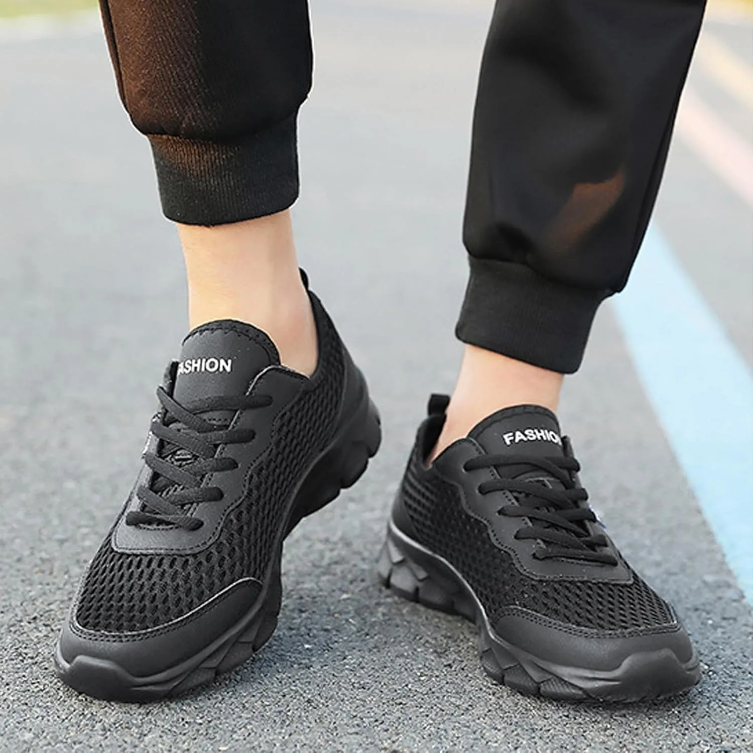 Sneakers for Men Men's Skateboarding Shoes Men's Mesh Sneakers Lightweight Casual Walking Shoes Men Casual Mesh Breathable Walking Dress Wide Tennis