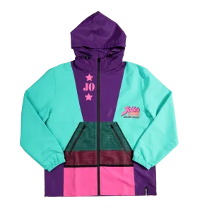 Stardust Crusaders Noriaki and Jotaro Color Block Anorak