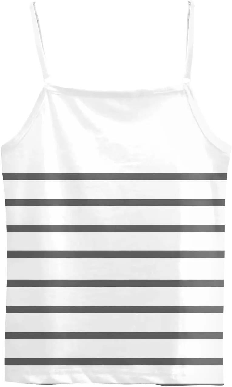 Tank Tops for Women 2025 Summer Loose Fit Spaghetti Straps Cami Top Scoop Neck Flowy Workout Sleeveless Shirts