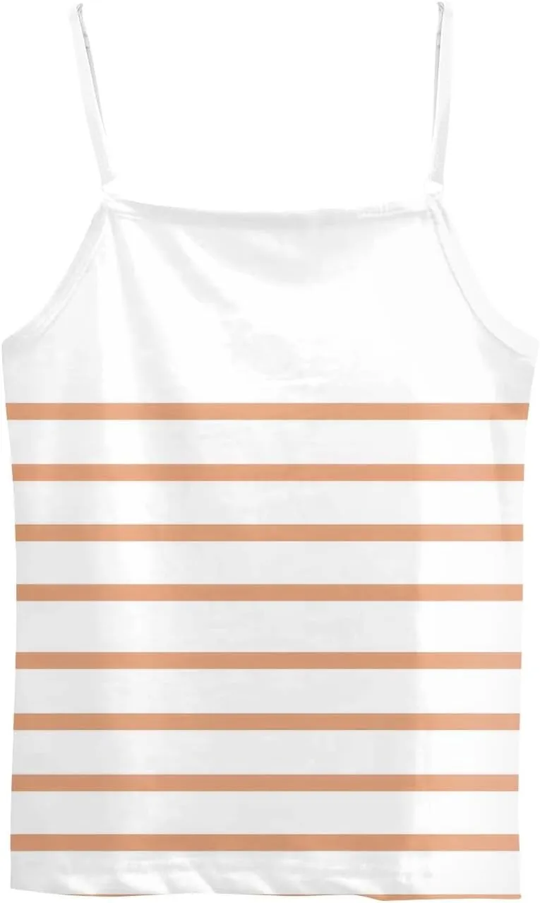 Tank Tops for Women 2025 Summer Loose Fit Spaghetti Straps Cami Top Scoop Neck Flowy Workout Sleeveless Shirts