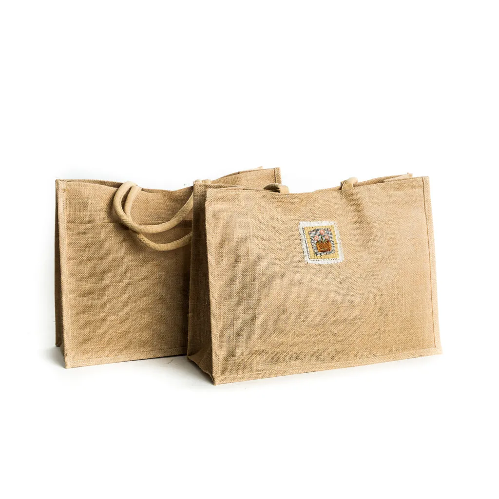 Tori Jute Bag- Natural