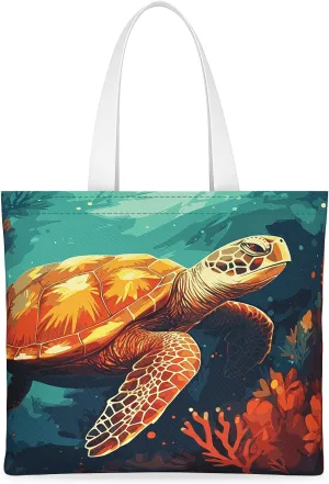 Tote Bag, Canvas Tote Bag for Women, Large Lightweight Reusable Canvas Handbags, Cotton Folding Shoulder Cloth Handbag