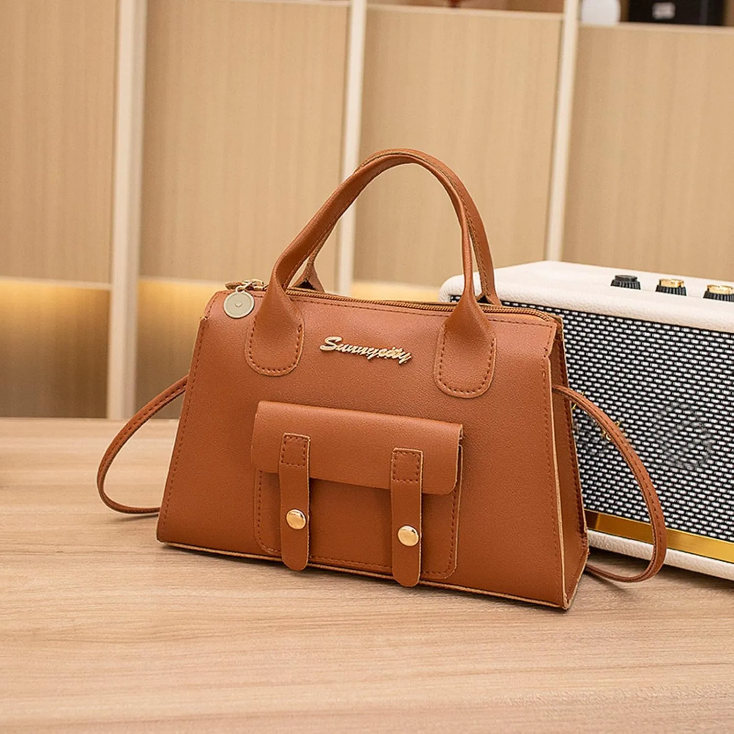 Tote Bag For Women High Capacity Zipper Hobo Messenger Bag New Pattern Simple Handbag Shoulder Bags Cross Body Bags W