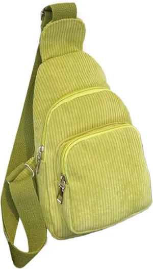 Tote Bag For Women Unisex Mini Y2K Corduroy Sling Bag Woman Shoulder Bag Chest Bag Purse Bag Package For Outdoor Sport