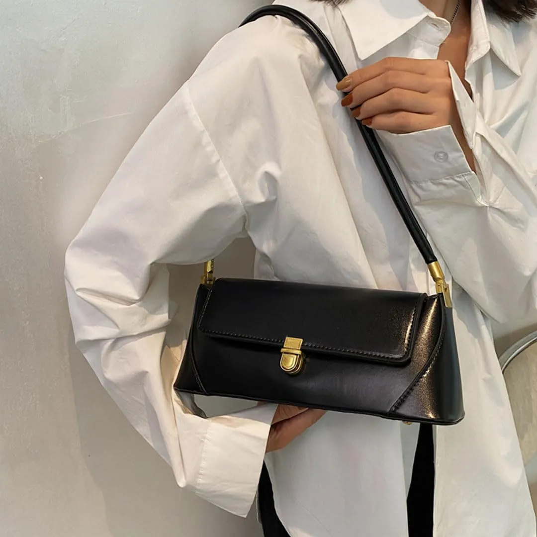 Trendy Purses for Women Satchel Leather Tote Bag Y2k Small Shoulder Bag Vintage Hobo Handbag Evening Clutch Purse