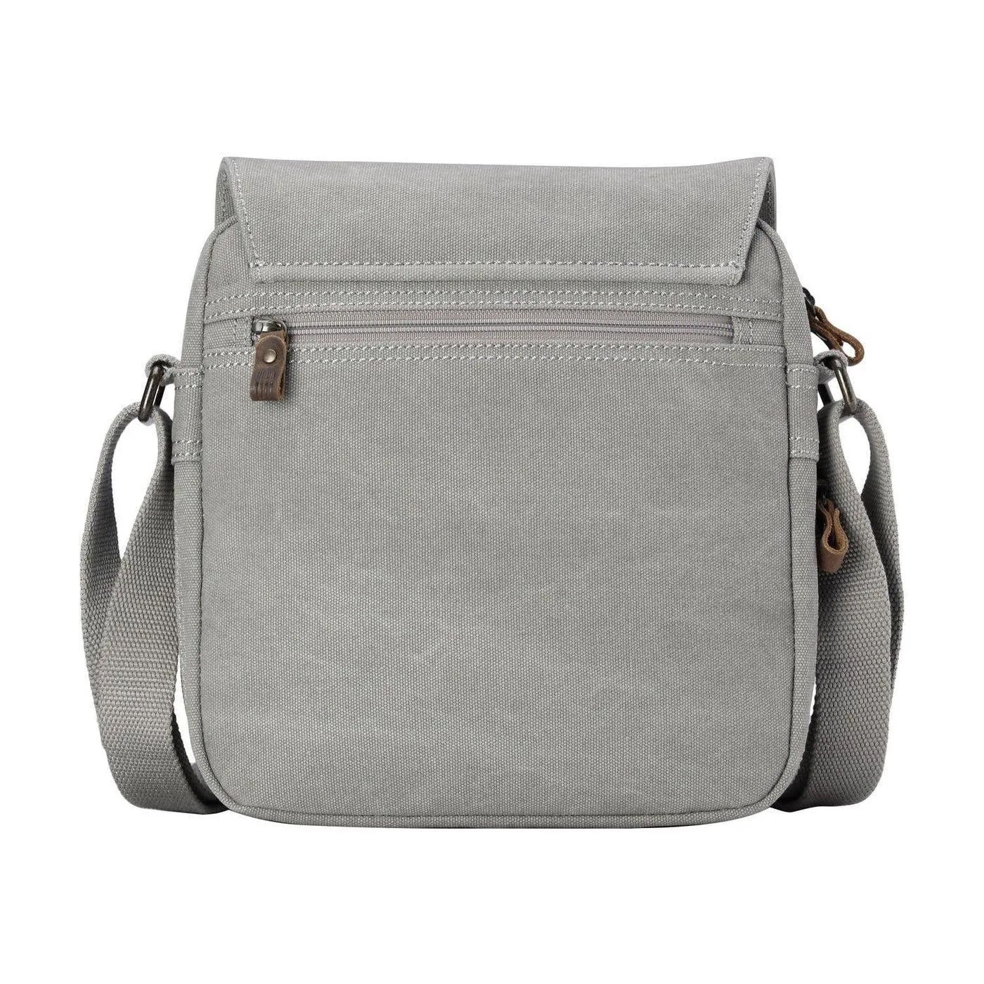Troop Canvas Flap-Over Shoulder Bag
