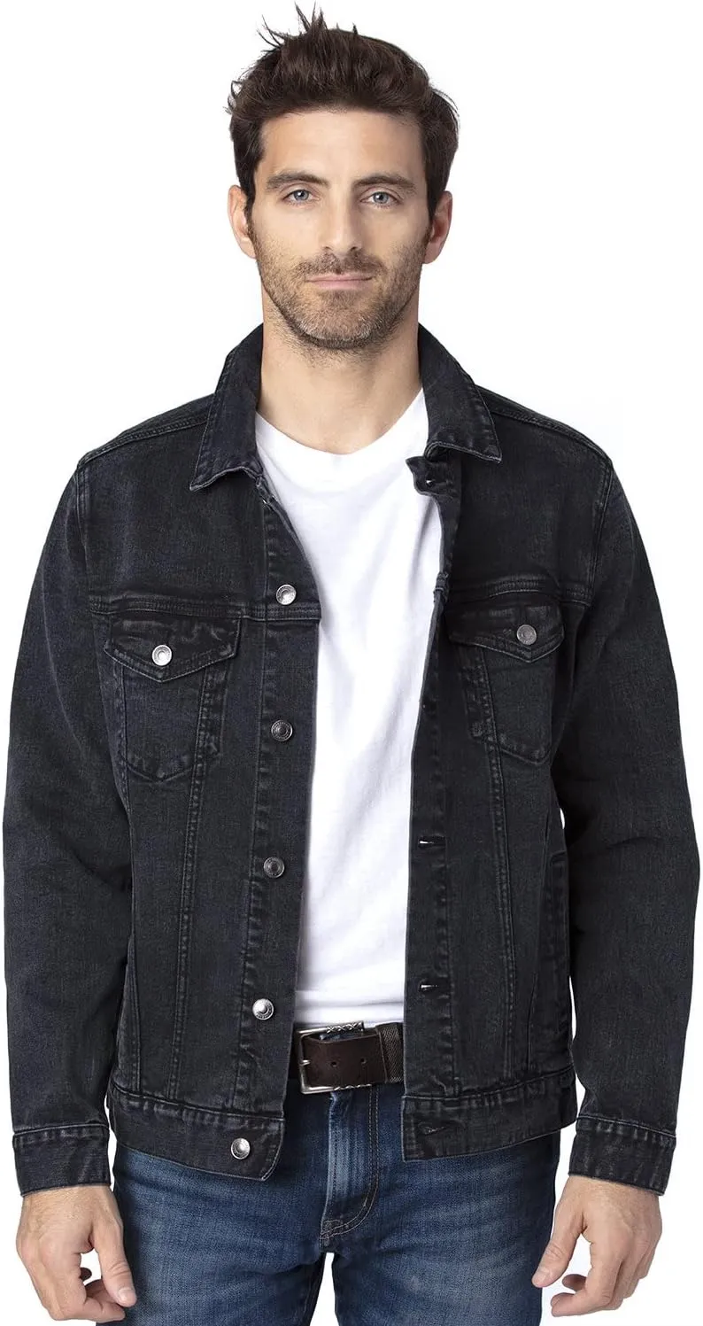 Unisex Denim Jacket XS BLACK DENIM