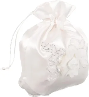 Wedding Clutch Bridal Bags Flower Pattern Satin Bridal Flower Bag for Candy Bridesmaid Handbag Wedding Purse Accessories