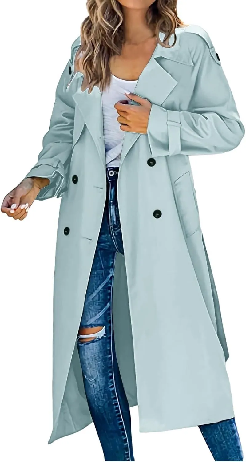 Winter Workout Jackets for Women Windbreaker Jacket Full Zip Up Plus Size Light Preppy Biker Coat Trench Coat Casual