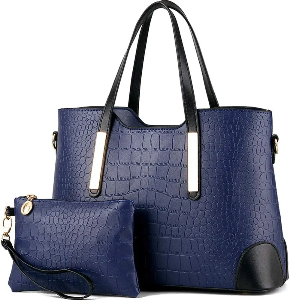 Women Handbags PU Leather Satchel Tote Cross-body Bag Shoulder Bags for Ladies